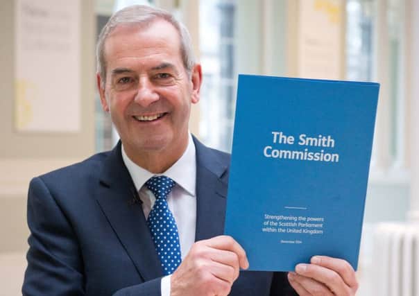 Former Scotland Office economist Dr Jim Cuthbert warned about impact of new powers coming from The Smith Commission. Picture: Alex Hewitt