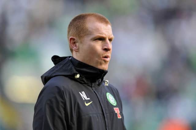 Neil Lennon declined to declare for Yes due to his hopes of securing a media contract. Picture: Jane Barlow