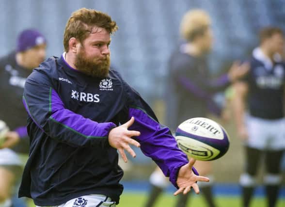 Scotland's Jon Welsh has signed for Newcastle Falcons. Picture: SNS