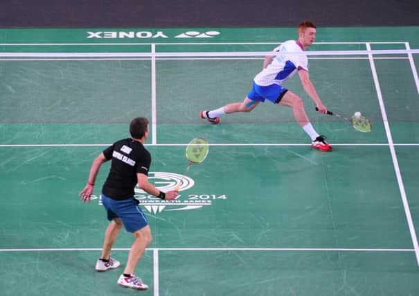Badminton at last year's Glasgow Commonwealth Games. Picture: Ian Rutherford