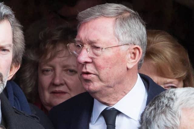 Sir Alex Ferguson: Good friend. Picture: Hemedia