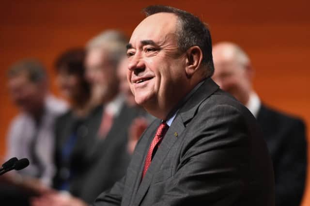 Mr Salmond was asked about the role the SNP would have in forming the next government. Picture: Getty