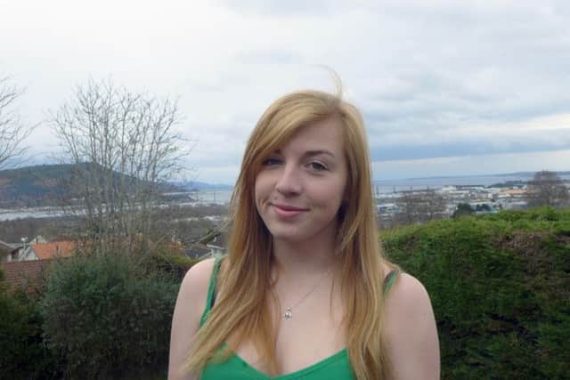 Natalie Smith, a final year student at Edinburgh Napier University originally from Inverness. Picture: Contributed