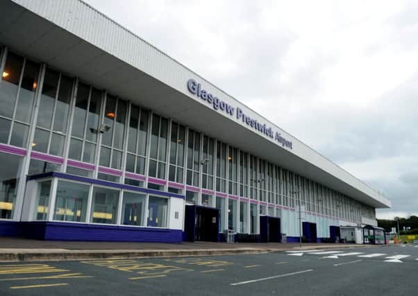 Prestwick Airport, Ayrshire. Picture: Lisa Ferguson