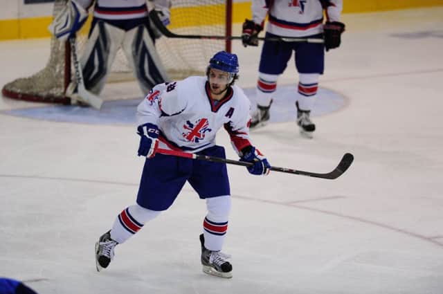 Liam Stewart has played for Great Britain Under-20s and has now graduated to the senior squad. Picture: Contributed