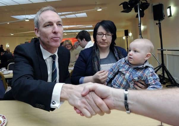 For all Jim Murphy's attempts to reconnect with the electorate, many are either lost. Picture: John Devlin