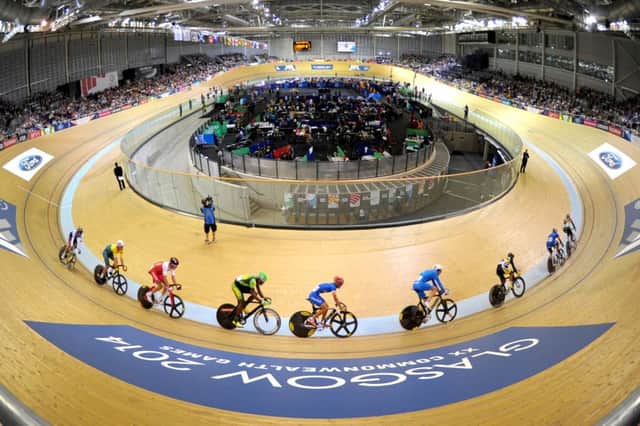 The Sir Chris Hoy Velodrome will host track cycling during the Championships. Picture: Jane Barlow