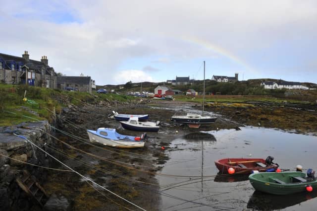 The Island of Coll now has mobile phone coverage for the first time. Picture: Robert Perry