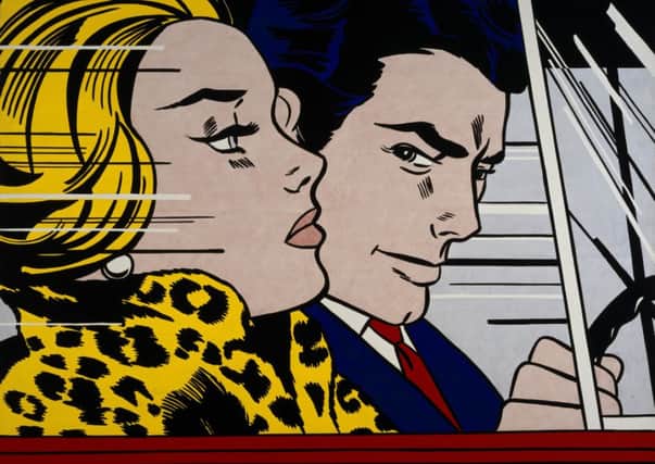 Roy Lichtenstein's In the Car, 1963. Picture: Contributed