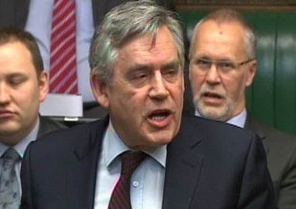 Former Prime Minister Gordon Brown. Picture: PA