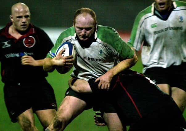 Dan McFarland: In action during his Connacht playing days. Picture: SNS