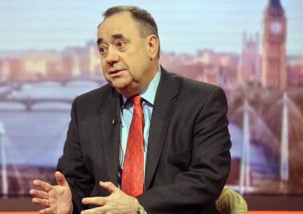 Alex Salmond's view of role played by Vow is mistaken. Picture: BBC/PA