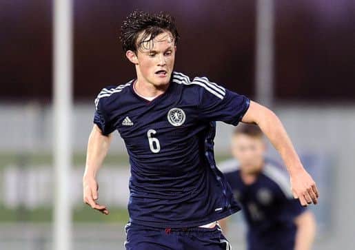 Liam Henderson's double secured the victory for the young Scots. Picture: Michael Gillen