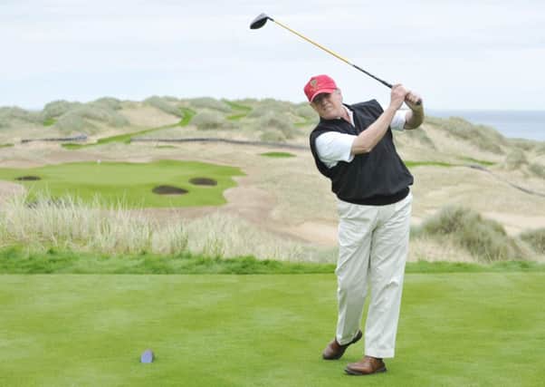 Trump wishes to further expand the resort at Menie Estate in Aberdeenshire. Picture: Dan Phillips