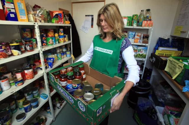 The growth of food banks is another example of the gulf between rich and poor. Picture: Getty