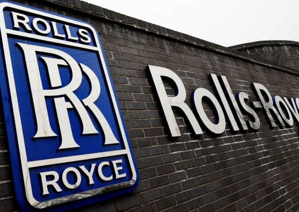 Rolls-Royce are to cut 200 jobs in plants in Scotland. Picture: PA