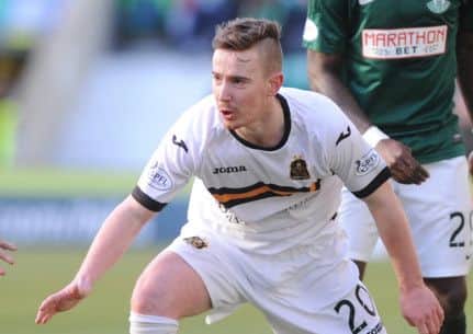 Archie Campbell netted a late winner. Picture: Neil Hanna