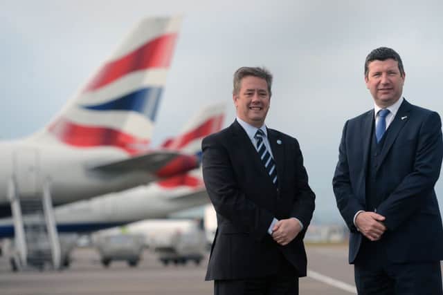 Gordon Dewar (right) has won the director of the year gong. Picture: Neil Hanna