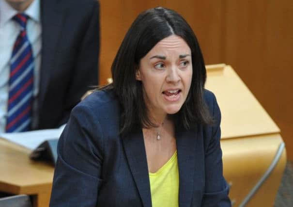 Dugdale said Sturgeon would want to gag Salmond. Picture: Ian Rutherford