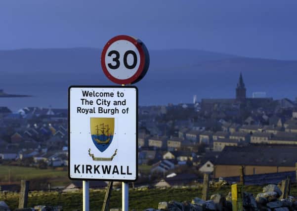 Kirkwall in Orkney. Picture: Donald MacLeod