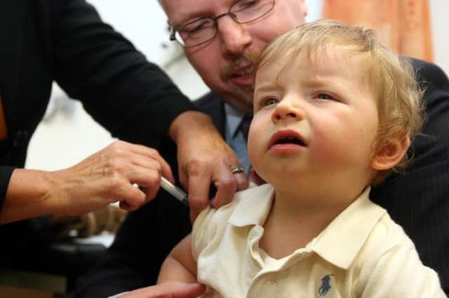 Children can be given doses at two, four and 12 months. Picture: PA