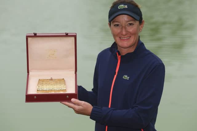 Gwladys Nocera won the tournament in Morocco. Picture: Getty