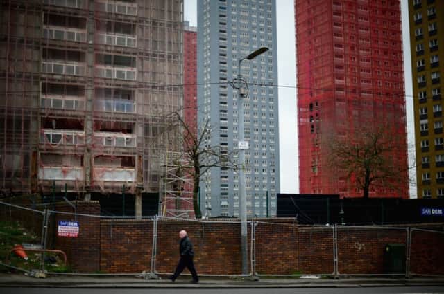 The Red Road flats have this month been emptied of their last residents. Picture: Getty