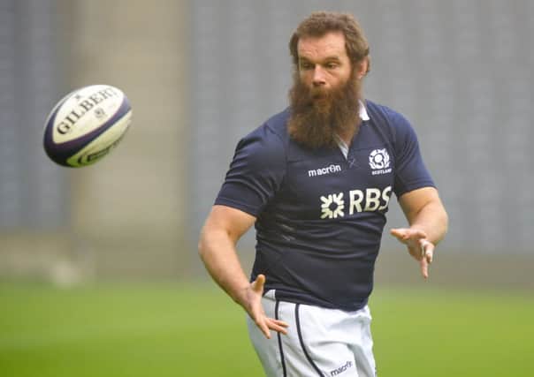 Geoff Cross, as seen during this year's Six Nations tournament. Picture: Ian Rutherford