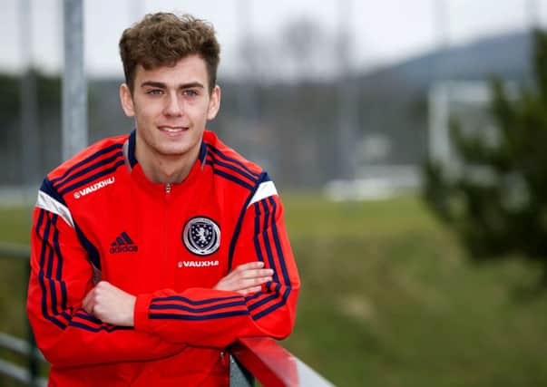 The Rangers youngster looks forward to the Scotland U19 clash with Austria. Picture: SNS