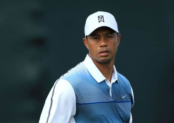 Tiger Woods has slipped to 104th and is outside the worlds elite for the first time since 1996. Picture: PA