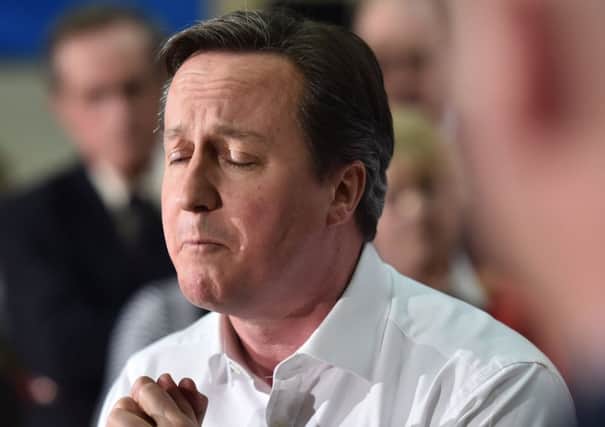 The economic good news that should lift David Cameron in the opinion polls is signally not doing so. Picture: Getty