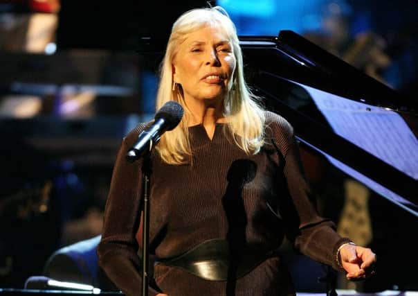 According to reports, Joni Mitchell was found unconscious at her home in Bel-Air on March 31. Picture: Getty