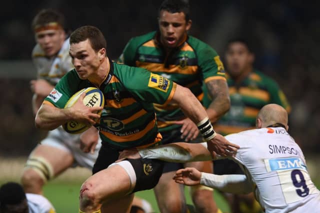George North: Head knocks. Picture: PA