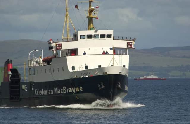Sources said small-scale of the CalMac services was barrier to larger potential competitors. Picture: Allan Milligan