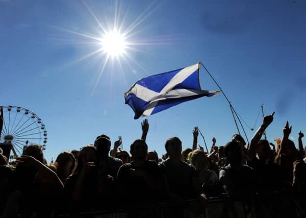 Last year's festival was the last at the Balado site. Picture: Lisa Ferguson