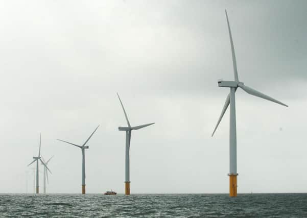 Offshore wind farm. Picture: PA