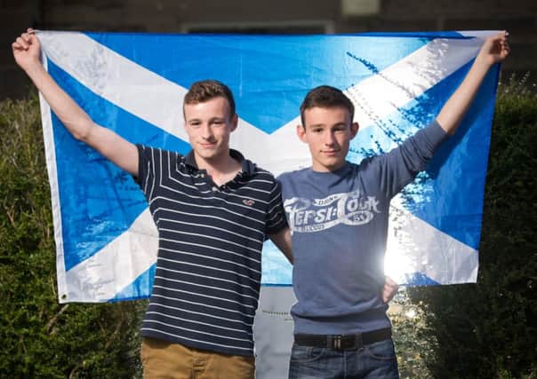 16 and 17-year olds were eligible to vote in the Scottish independence referendum. Picture: Alex Hewitt