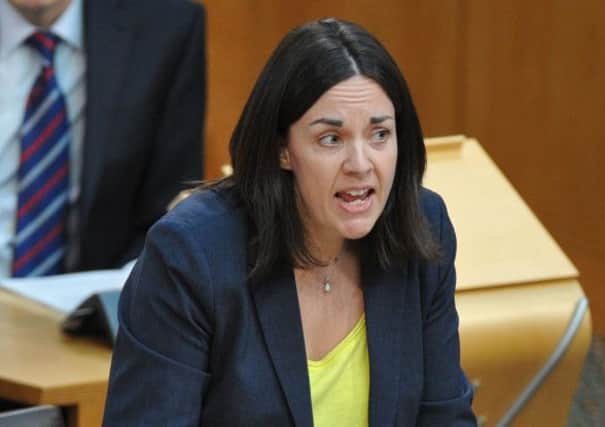 Scottish Labour deputy leader Kezia Dugdale criticised the First Minister during FMQs. Picture: Ian Rutherford