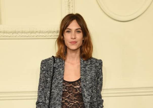 Alexa Chung helped sales of 1970s style skirt. Picture: Getty