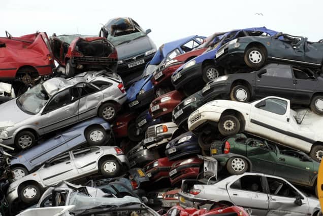 The man sold the car to scrap dealers. Picture: TSPL