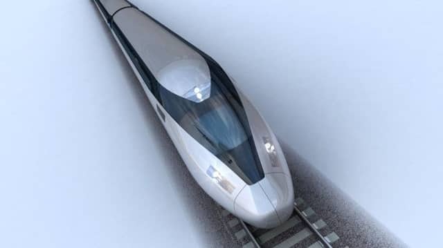 The SNP wants the high speed rail link extended to Scotland