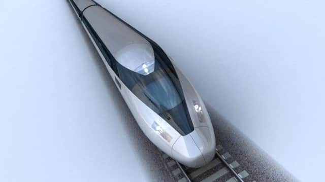The SNP wants the high speed rail link extended to Scotland