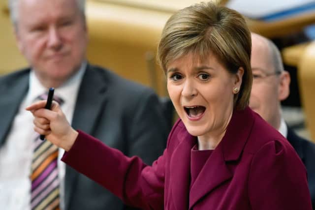Nicola Sturgeon said she would remove the cap on social security benefits. Picture: Getty
