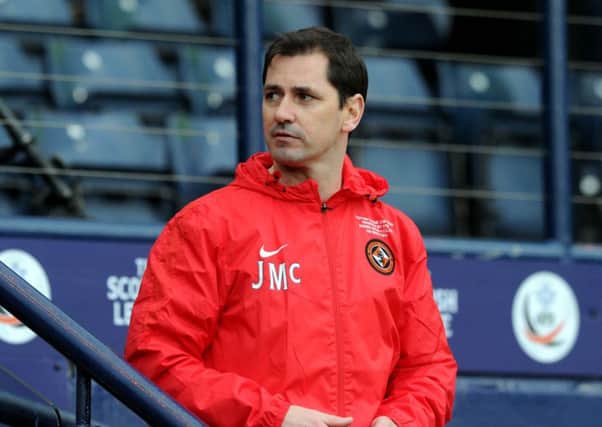 Dundee United manager Jackie McNamara. Picture: Lisa Ferguson
