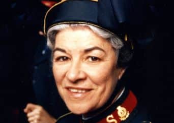 First female leader of the Salvation Army, who headed the group's Scottish offices. Picture: Contributed