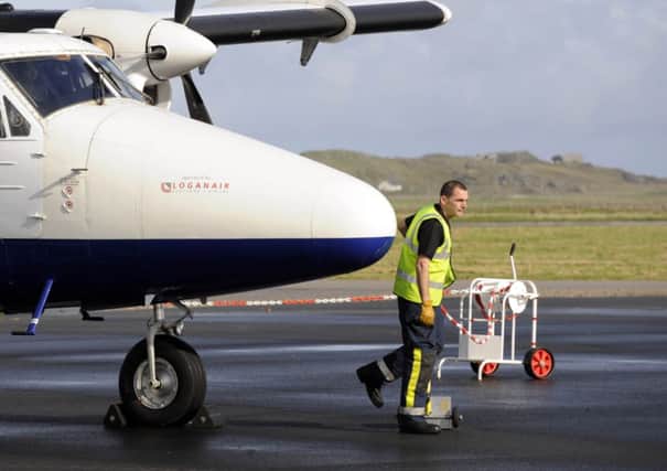Isle of Tiree airport. Picture: Ian Rutherford