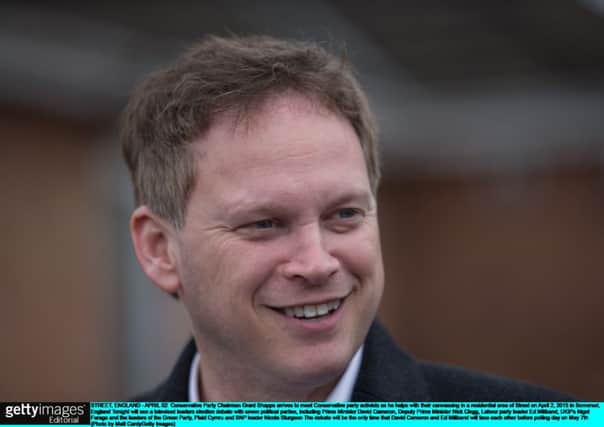 Conservative Party Chairman Grant Shapps expressed confidence in the party's ability to win Scottish seats. Picture: Getty