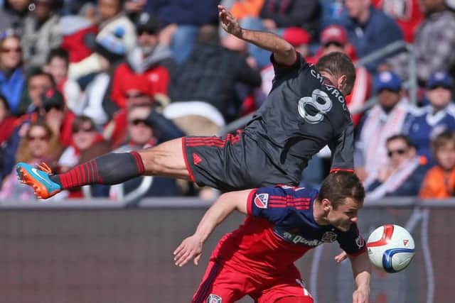 Shaun Maloney is enjoying the rough and tumble of life in the MLS. Picture: Getty