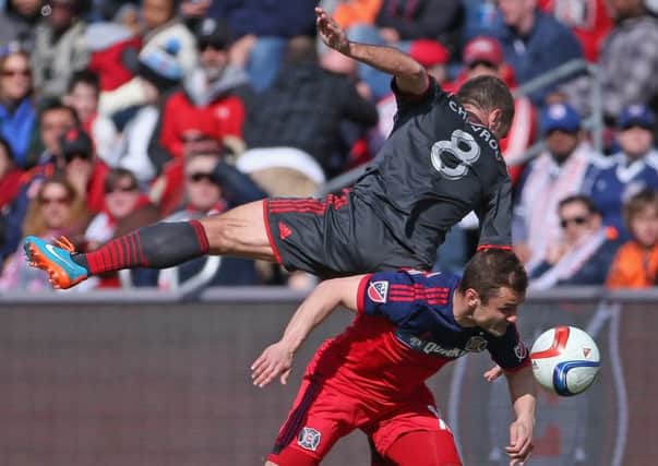 Shaun Maloney is enjoying the rough and tumble of life in the MLS. Picture: Getty