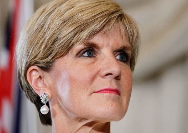 Julie Bishop asked the president to review the clemency plea. Picture: Getty